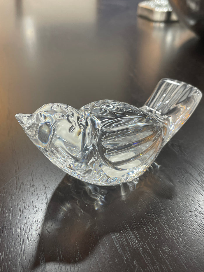WATERFORD BIRD PAPERWEIGHT